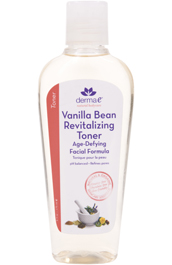 Derma E Revitalizing Toner Age-Defying Facial Formula Vanilla Bean 6 OZ